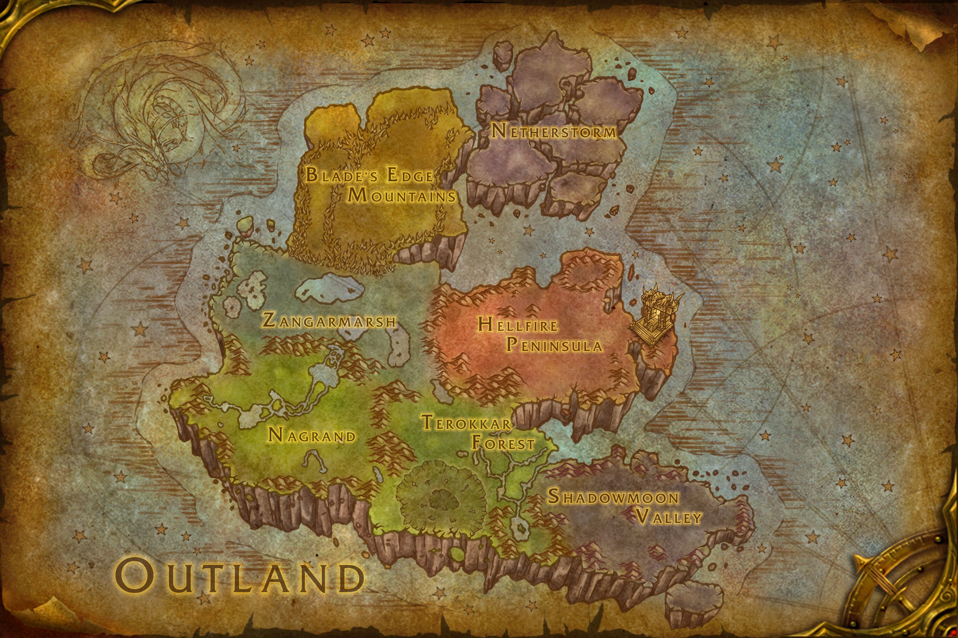 Outland map