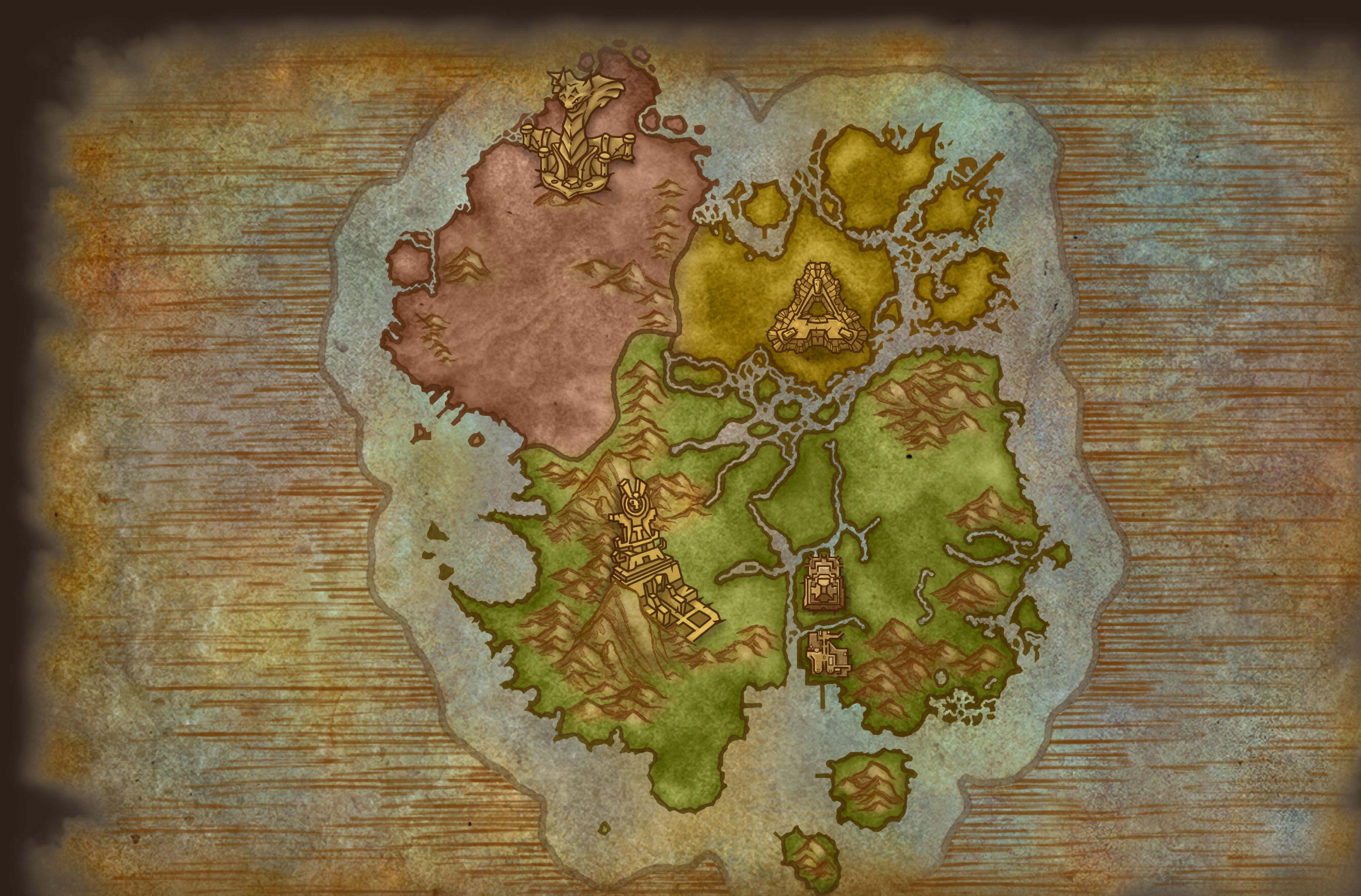 Zandalar map