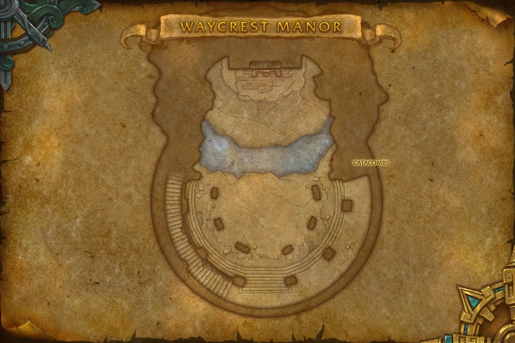 Waycrest Manor map