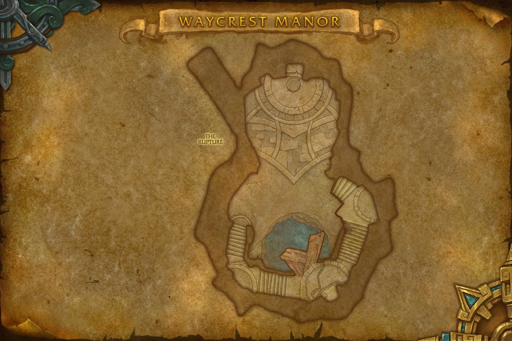 Waycrest Manor map