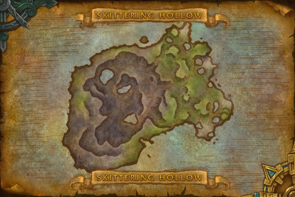 Skittering Hollow map