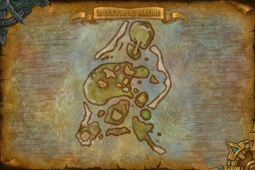 The Rotting Mire map