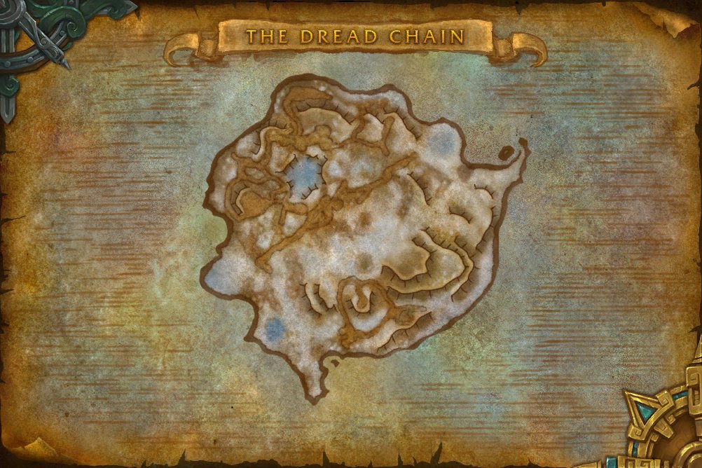 The Dread Chain map