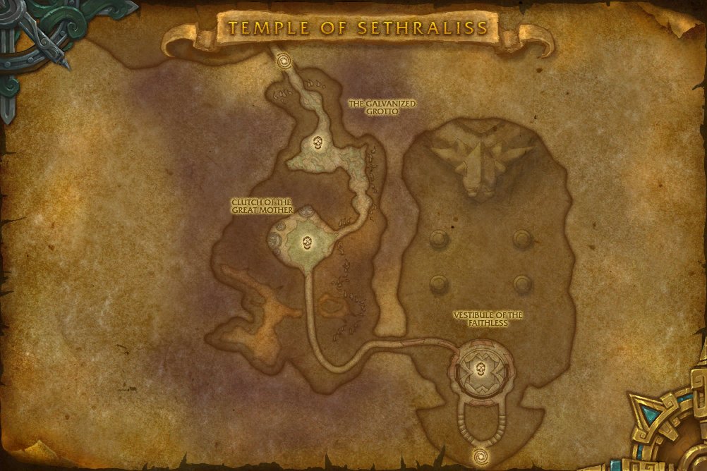Temple of Sethraliss map
