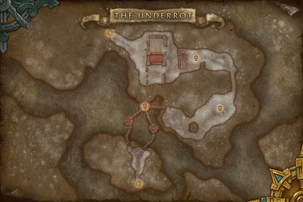 The Underrot map
