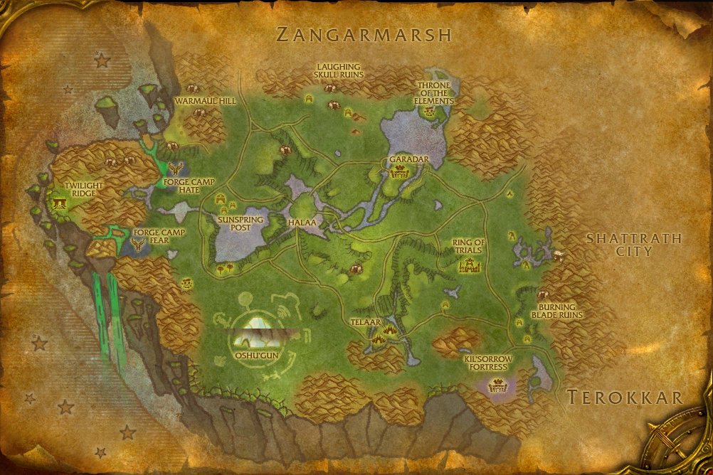 Nagrand map