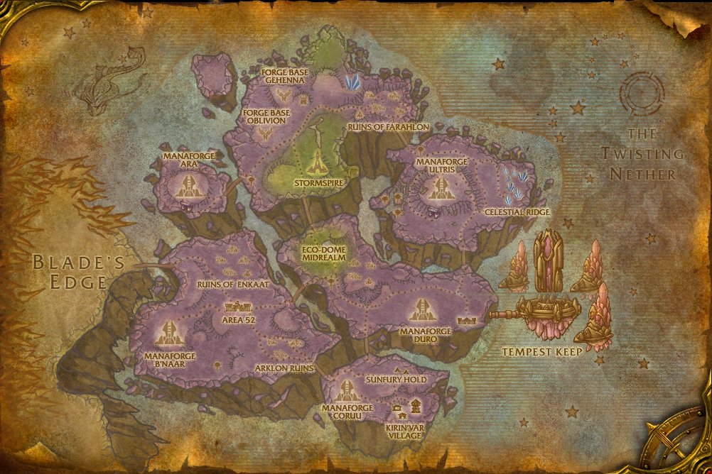 Netherstorm map