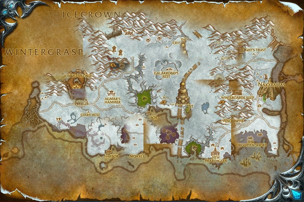 Dragonblight map