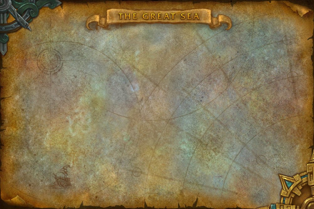 The Great Sea map
