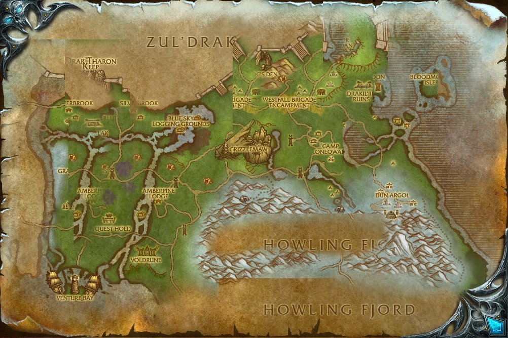 Grizzly Hills map