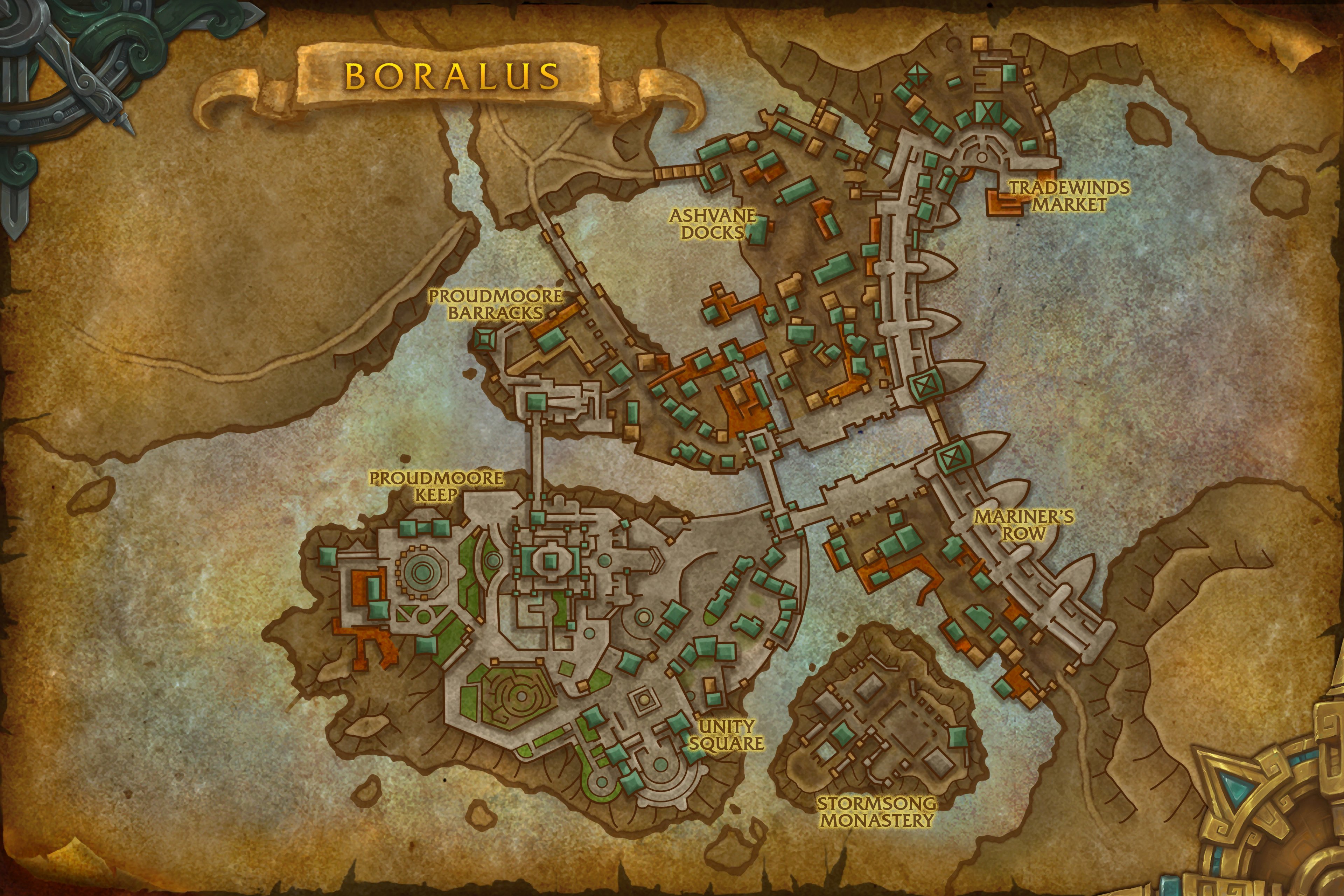 Boralus map