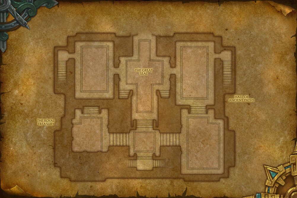 Dazar'alor map