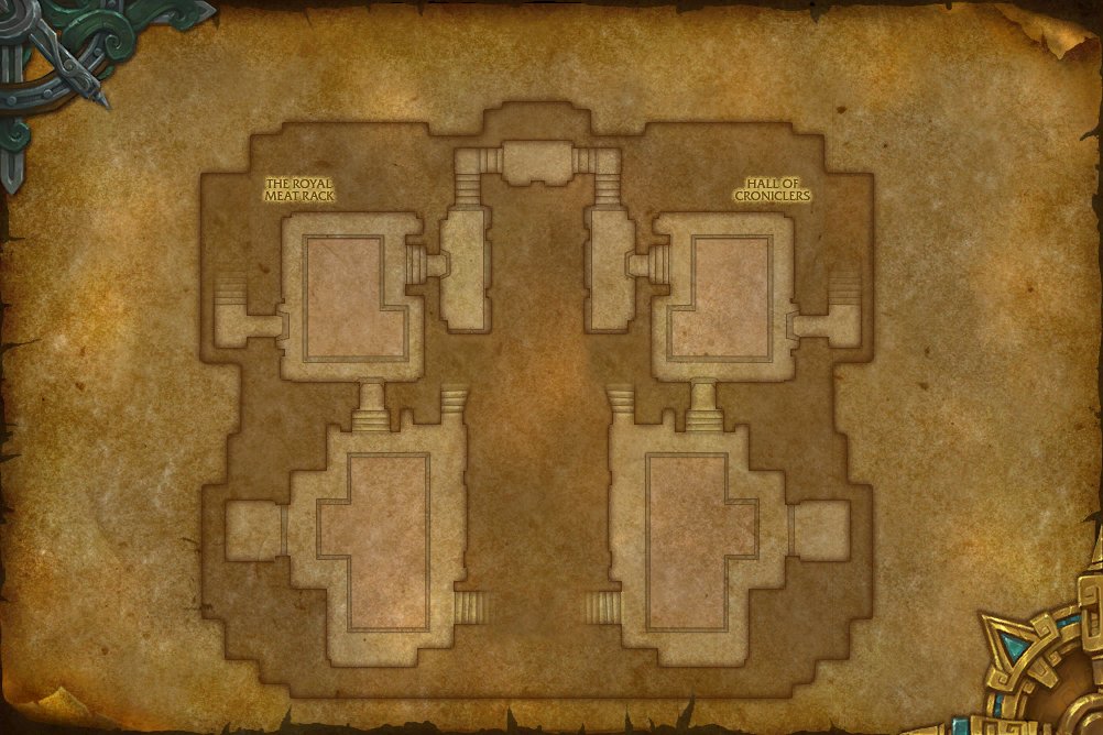 Dazar'alor map