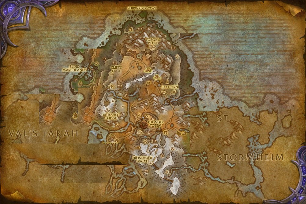 Highmountain map