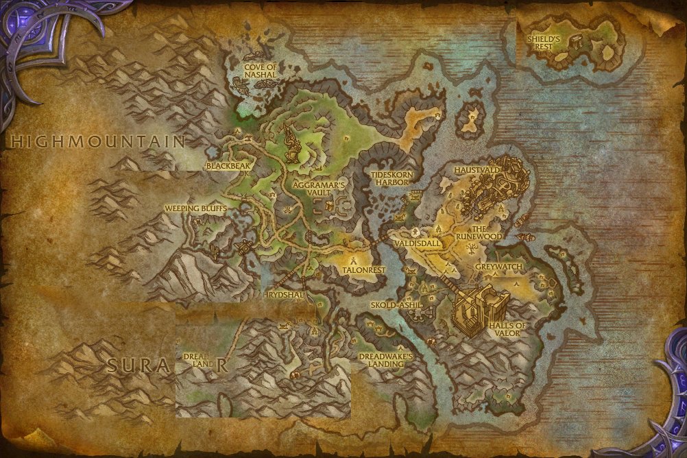 Stormheim map