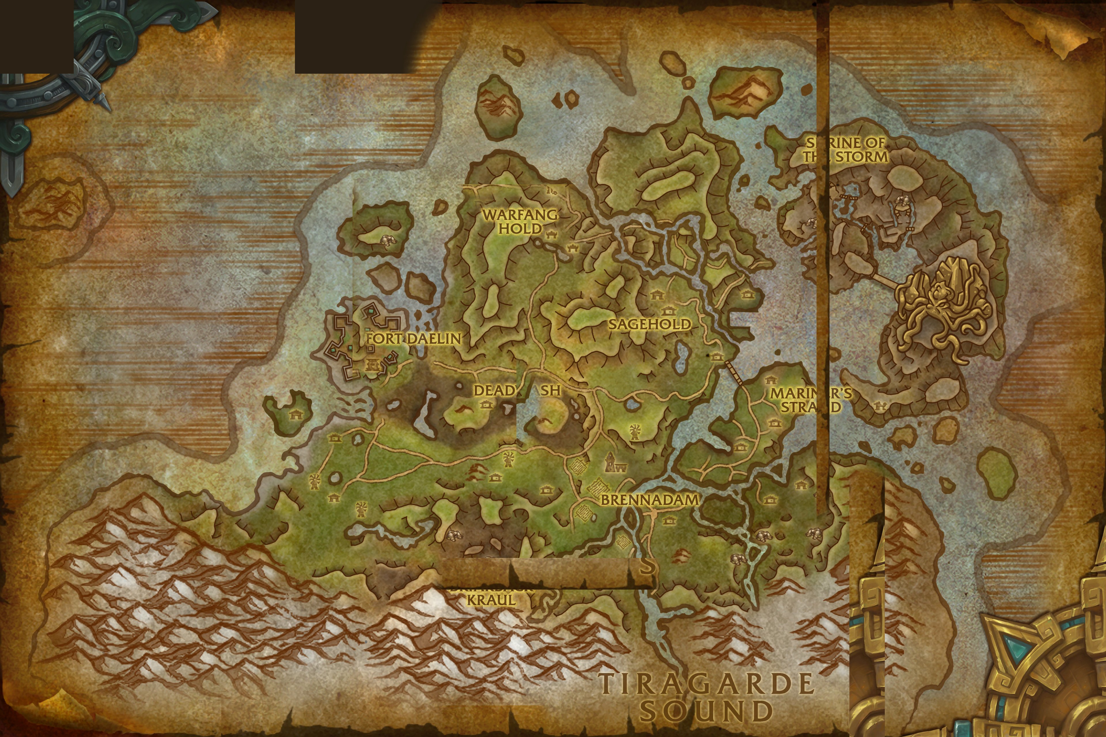 Stormsong Valley map