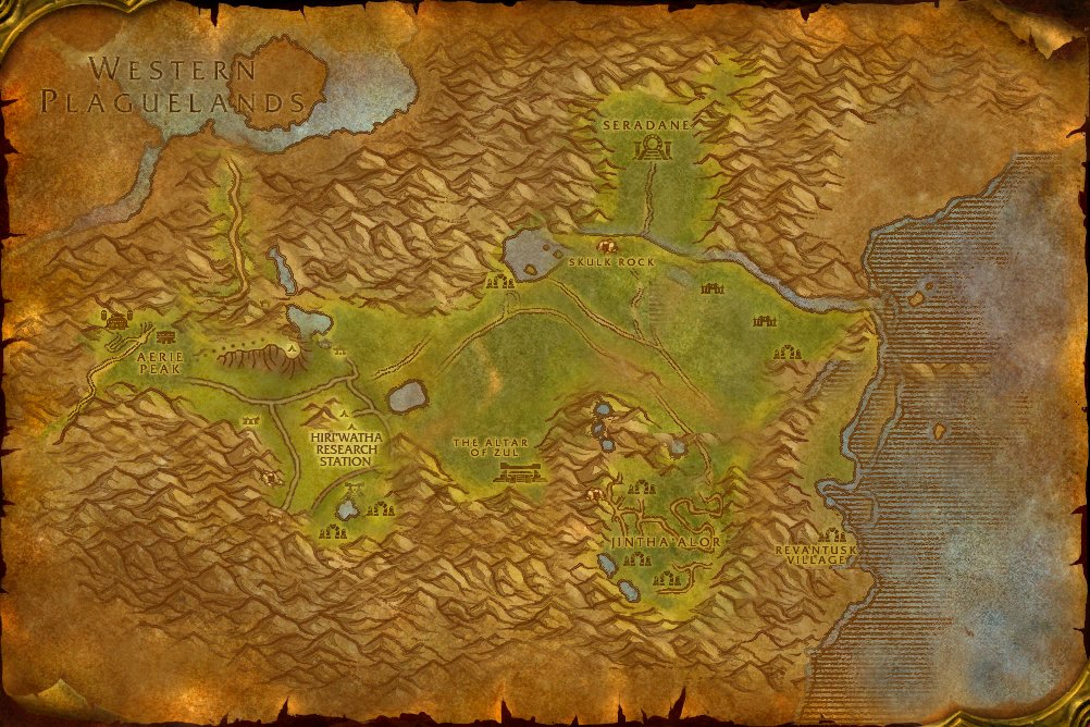 The Hinterlands map