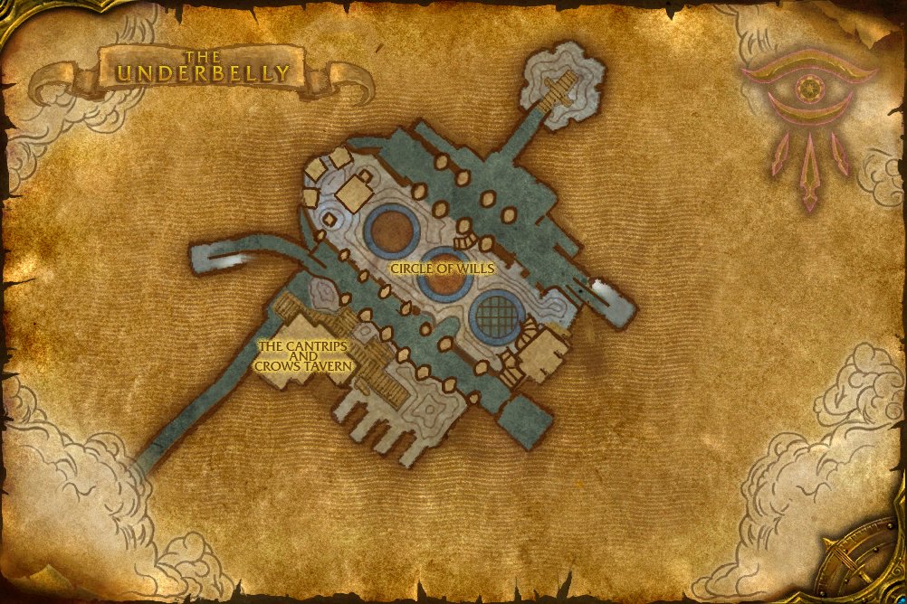 Dalaran map