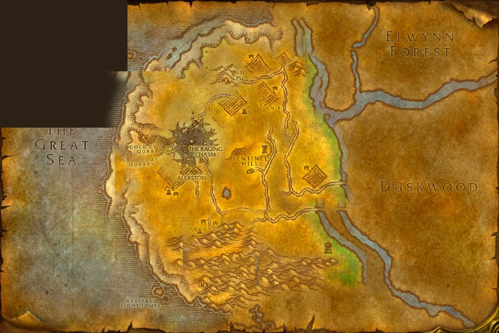 Westfall map