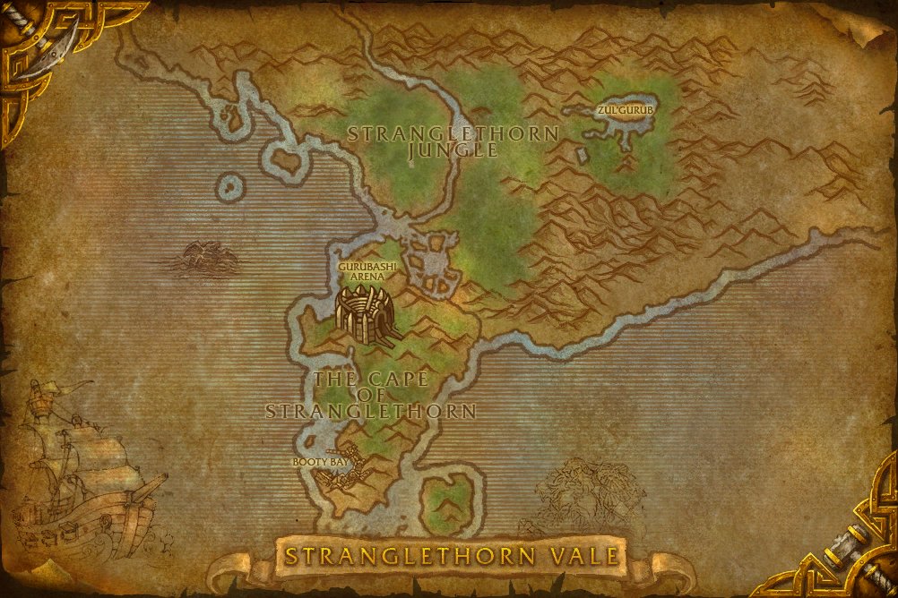 Stranglethorn Vale map