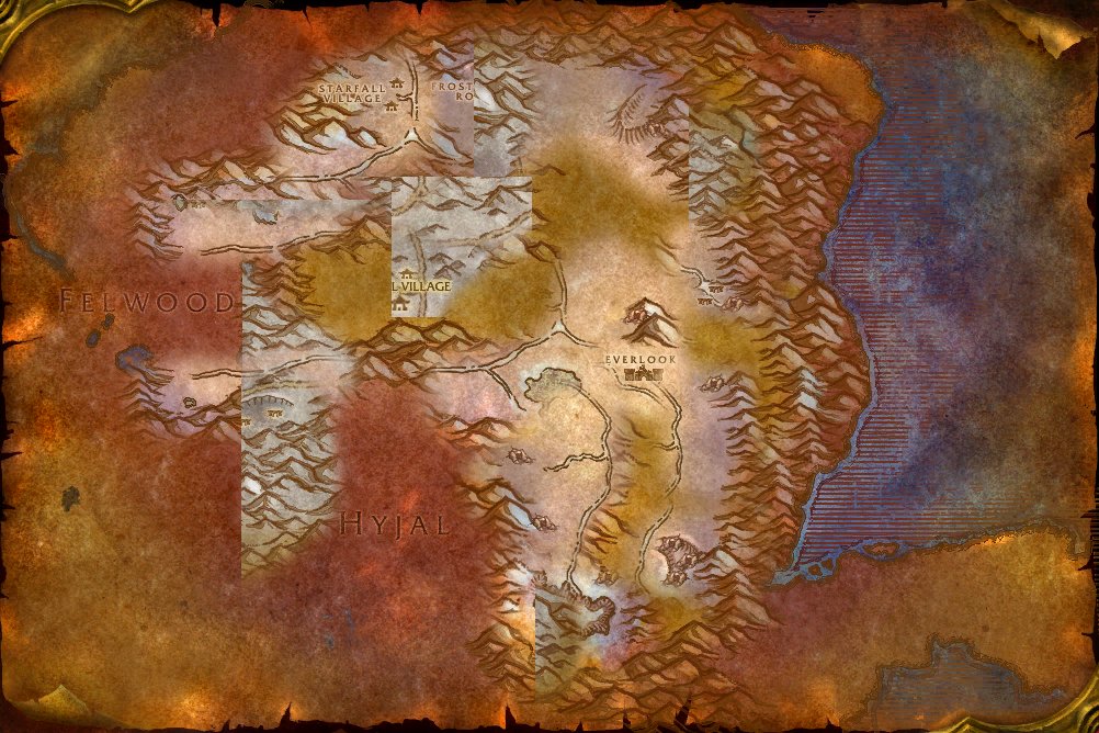 Winterspring map
