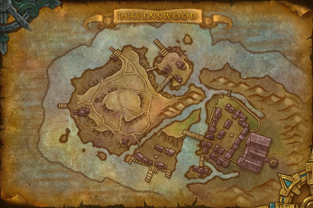 Havenswood map