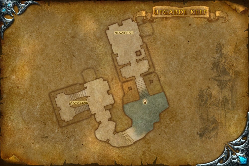Utgarde Keep map