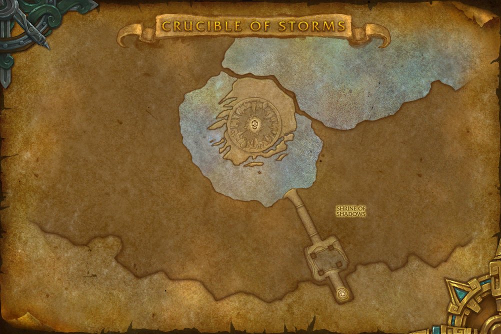 Crucible of Storms map