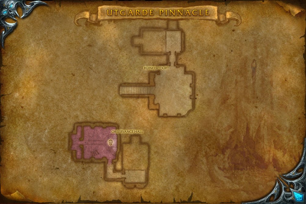 Utgarde Pinnacle map