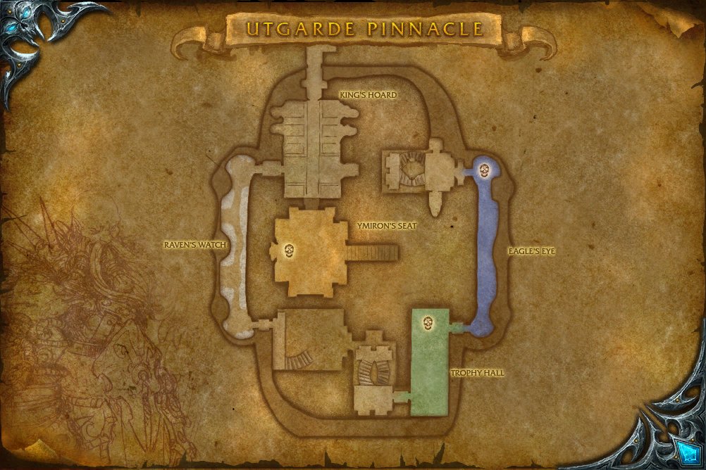 Utgarde Pinnacle map