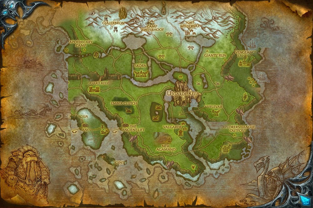 Howling Fjord map