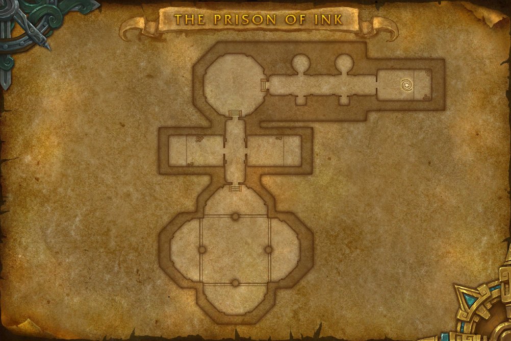 Prison of Ink map