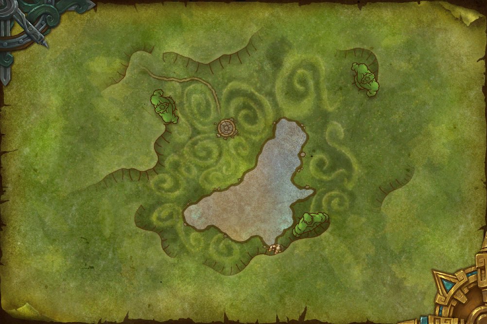The Emerald Dream map