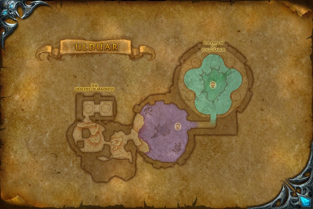 Ulduar map
