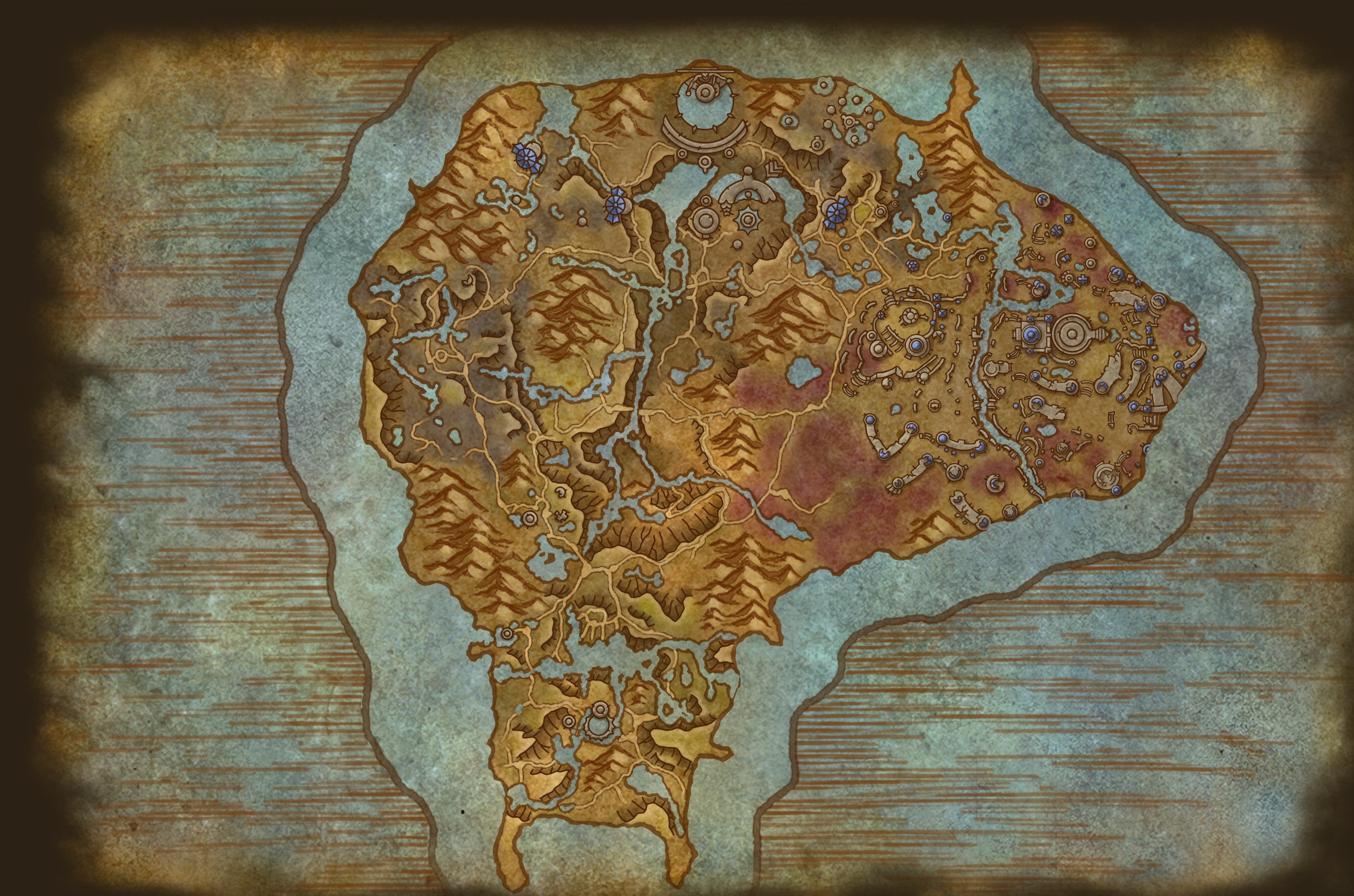 Nazjatar map