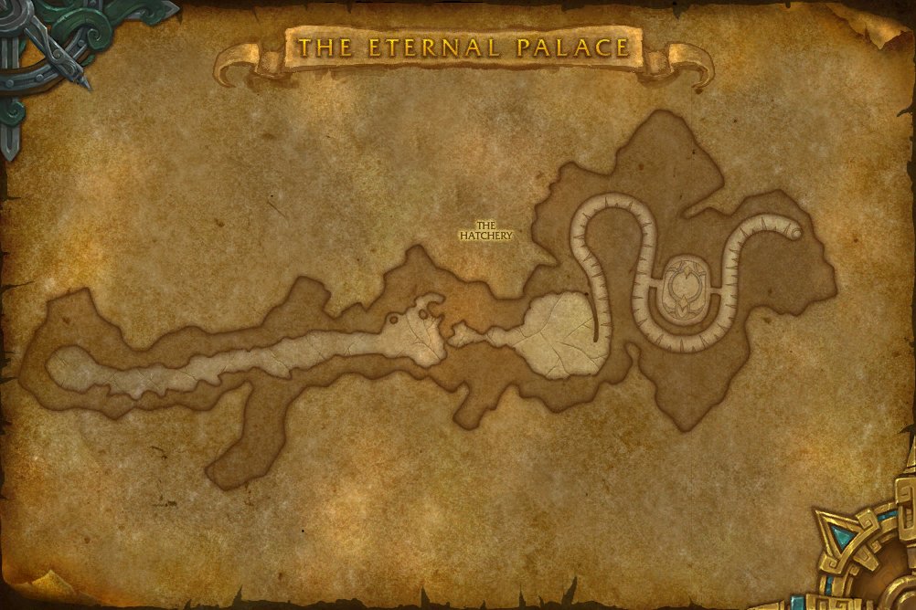 The Eternal Palace map