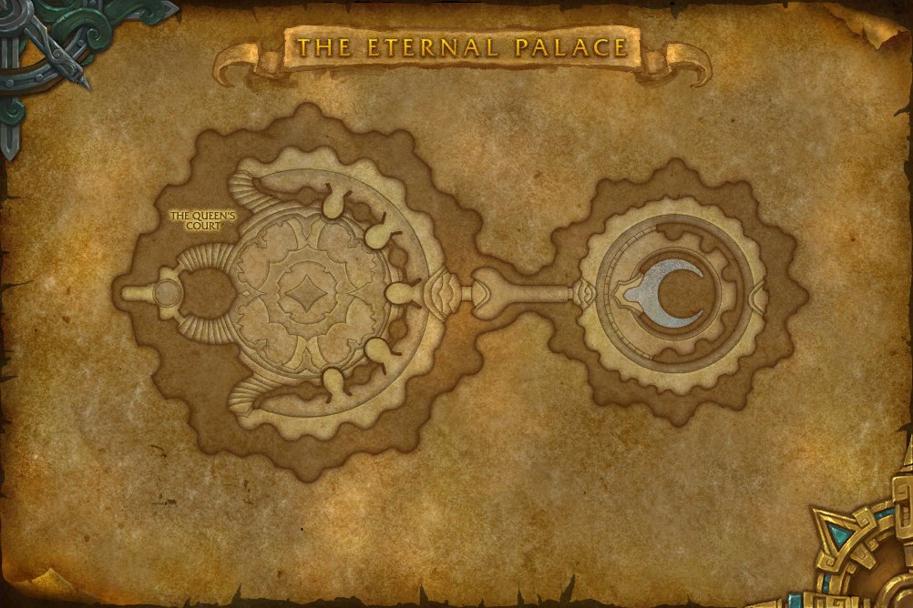 The Eternal Palace map