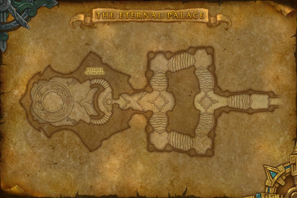 The Eternal Palace map