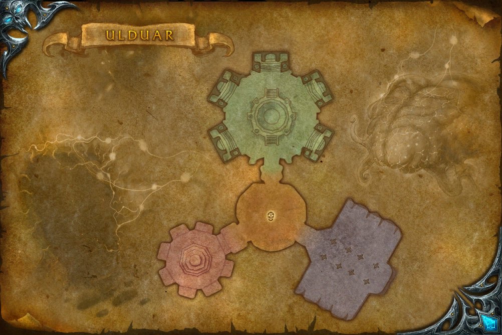 Ulduar map