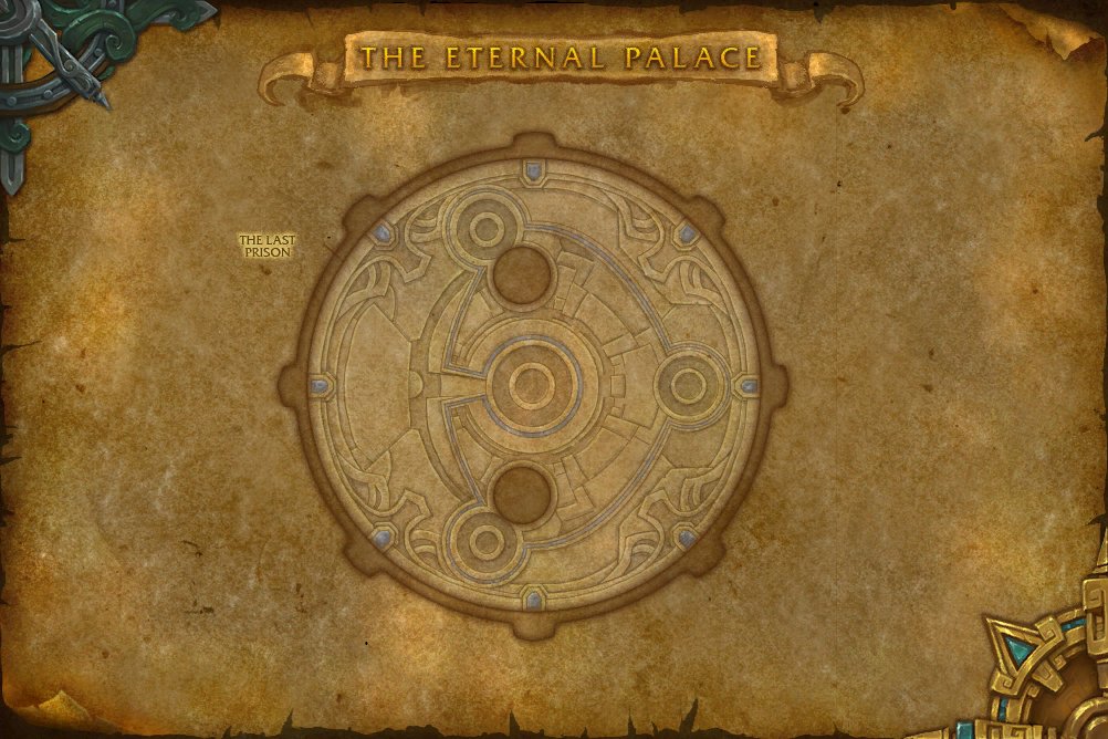 The Eternal Palace map