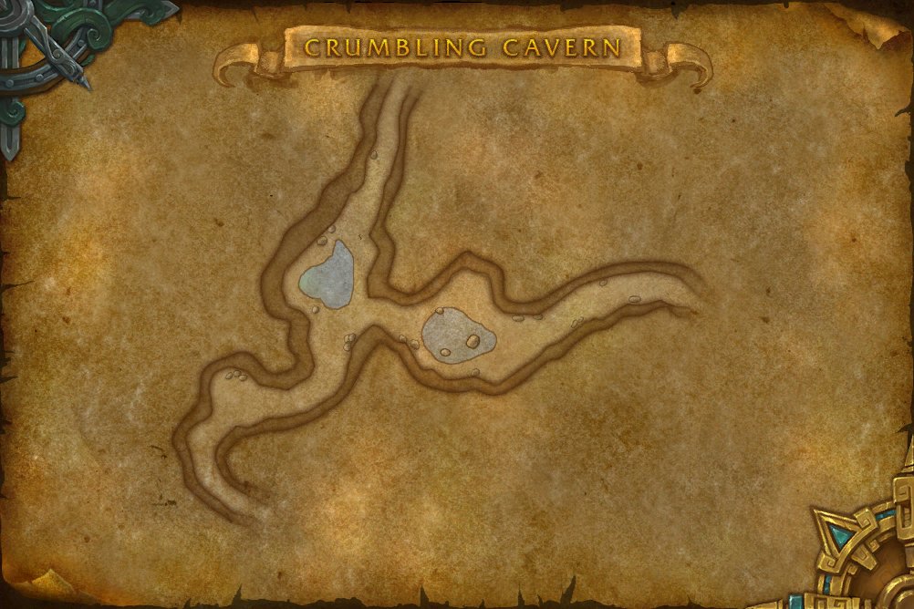 Crumbling Cavern map