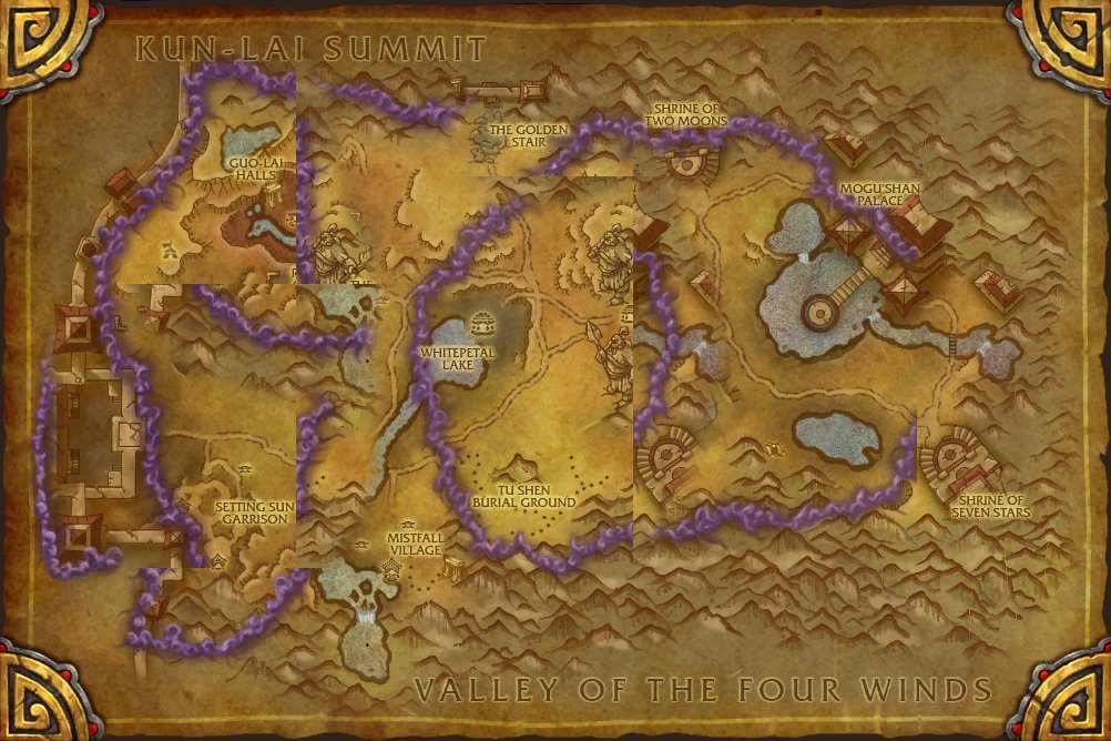 Vale of Eternal Blossoms map