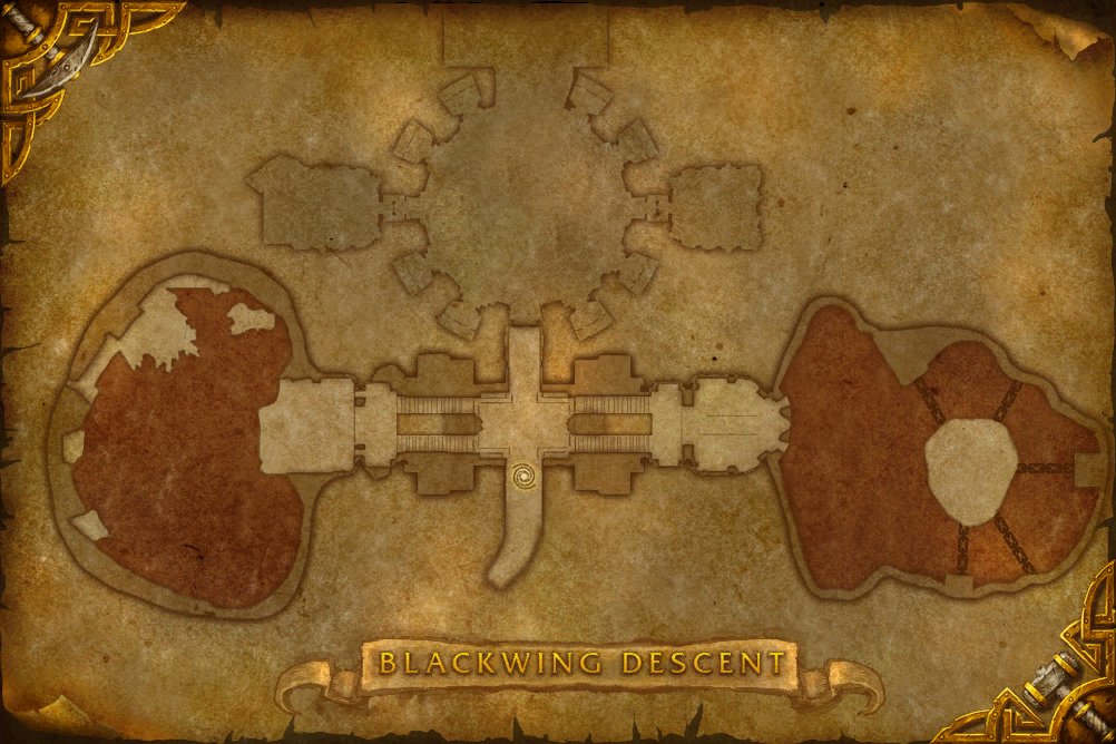 Blackwing Descent map