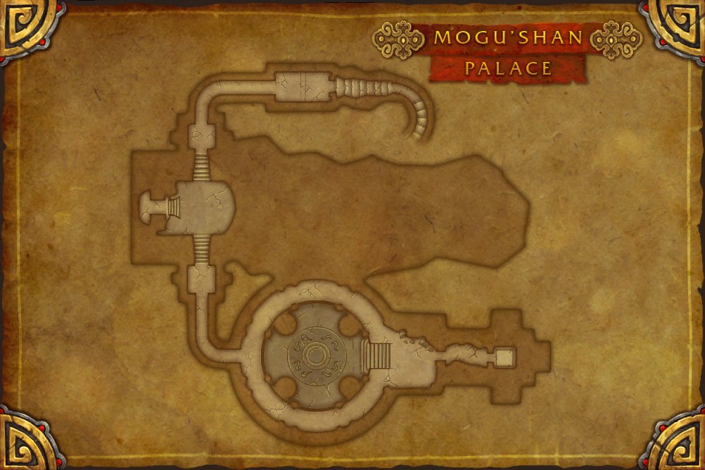 Mogu'shan Palace map