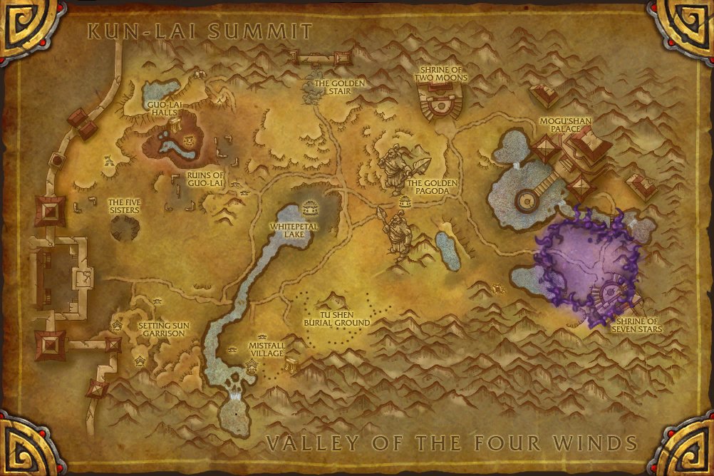 Vale of Eternal Blossoms map