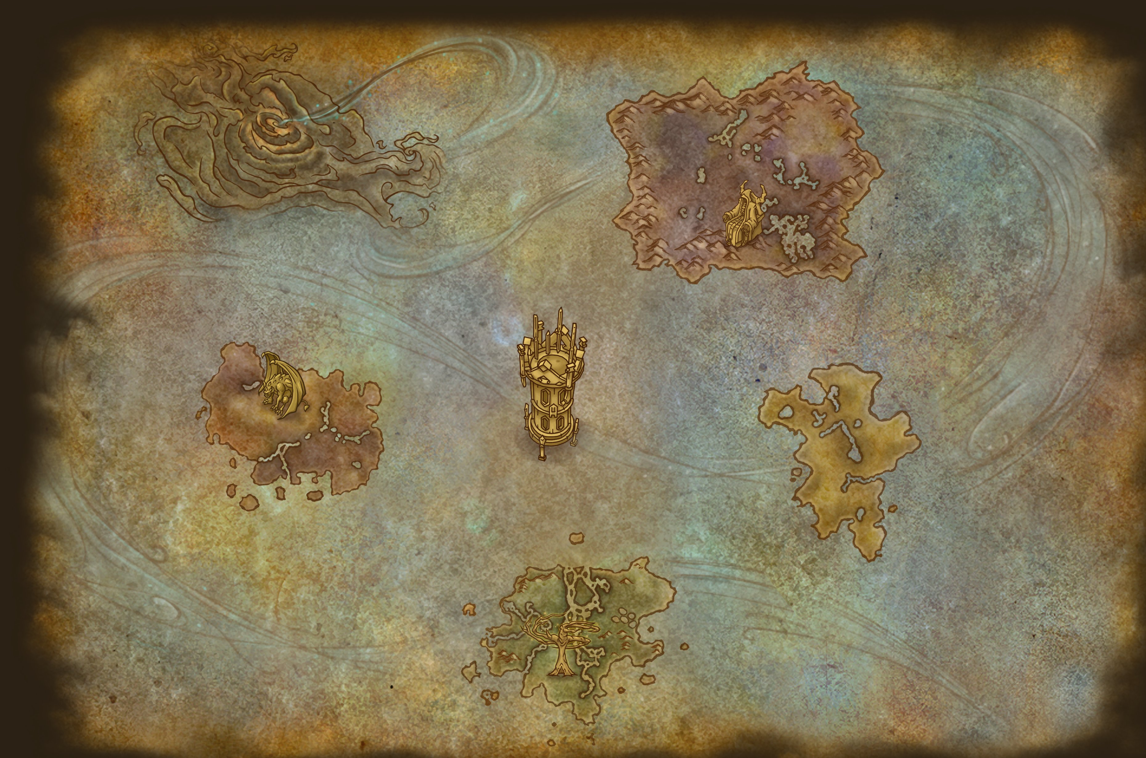 The Shadowlands map