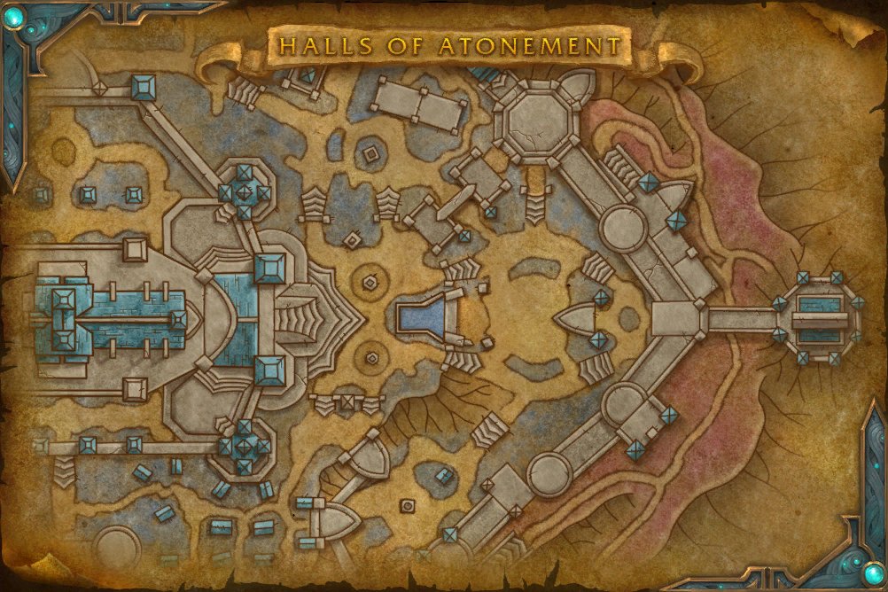 Halls of Atonement map
