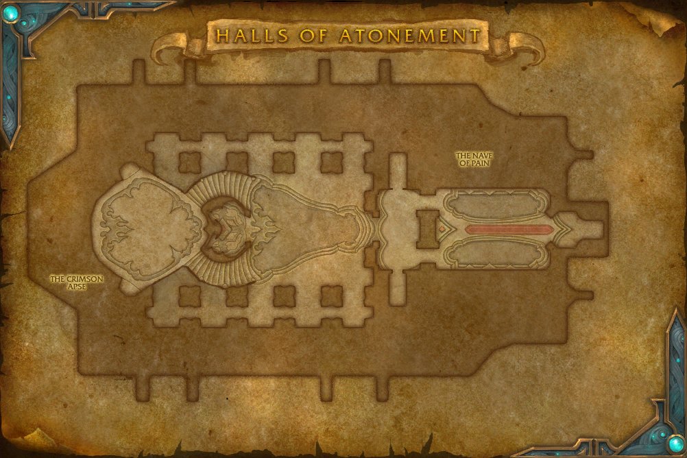 Halls of Atonement map