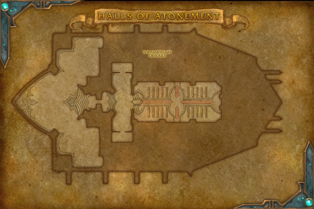 Halls of Atonement map