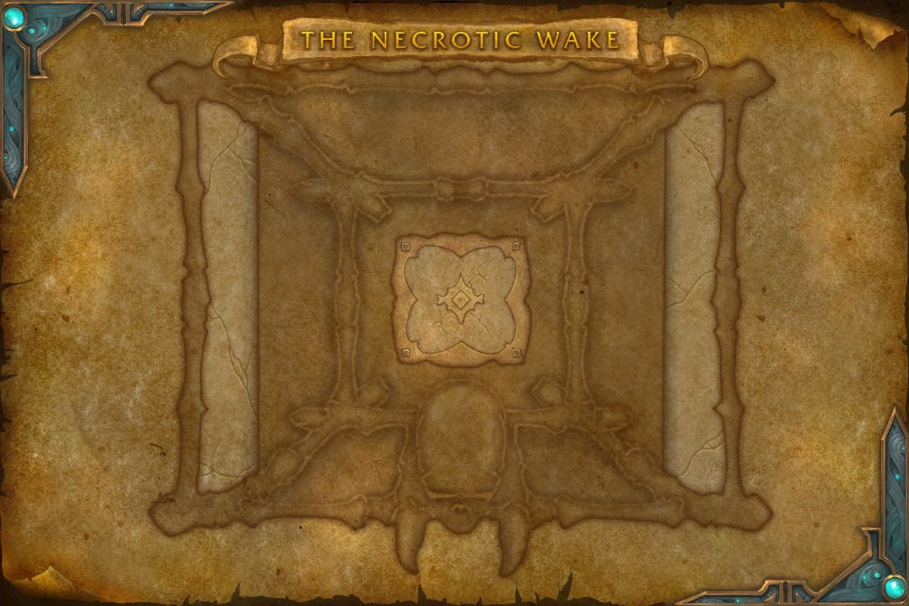 The Necrotic Wake map